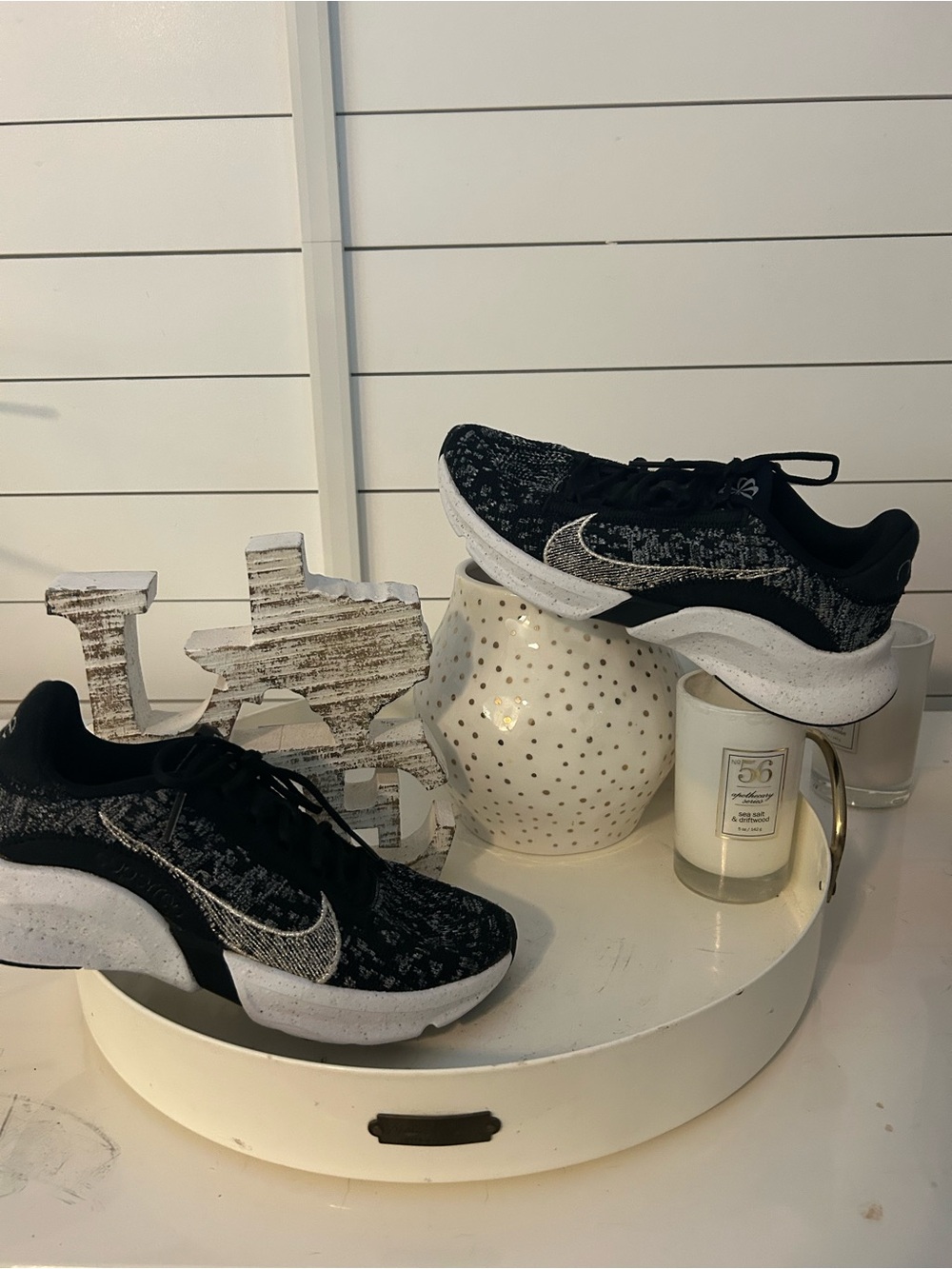 Nike Black and White Women’s Sneakers